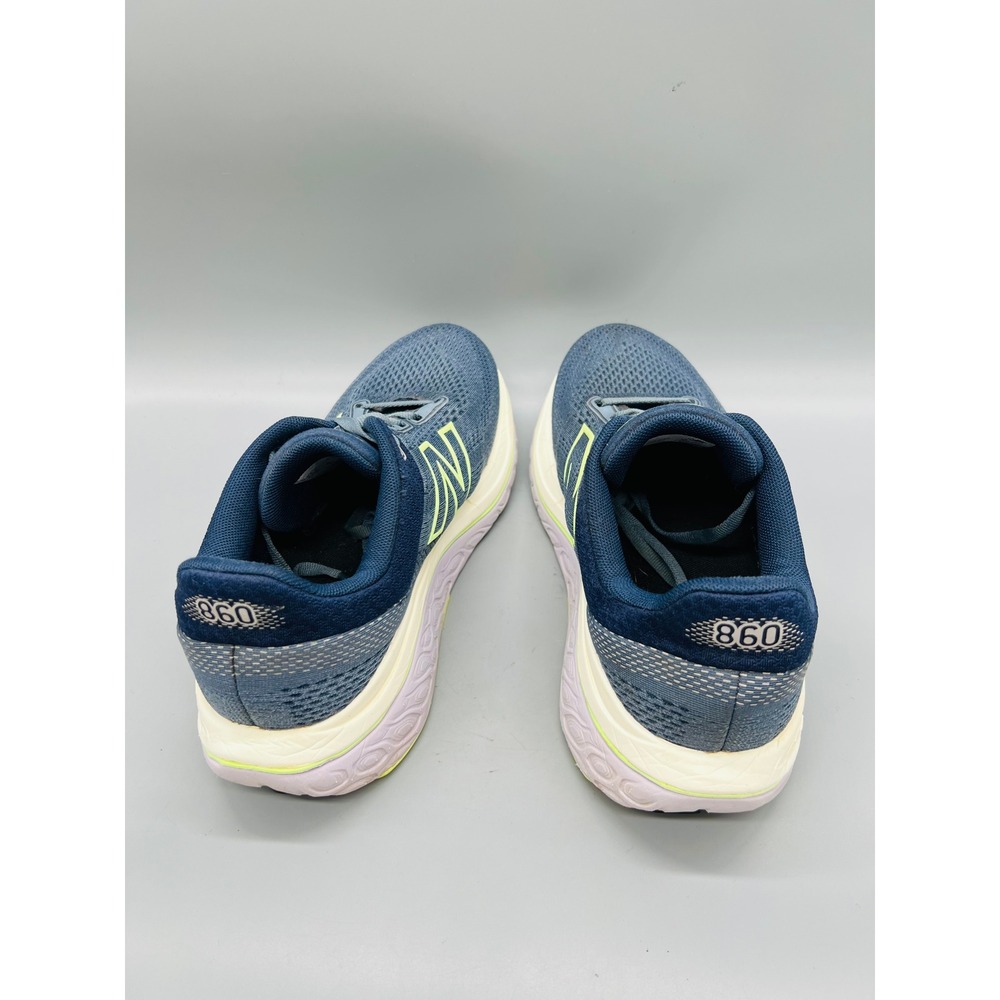 New Balance Shoes Mens 7 Blue Fresh Foam X 860 Stability Running Sneakers - Picture 6 of 11